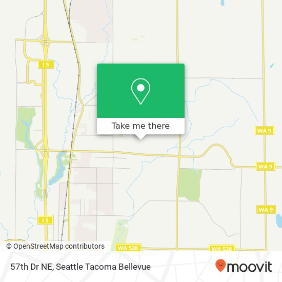 Mapa de 57th Dr NE, Marysville, WA 98270