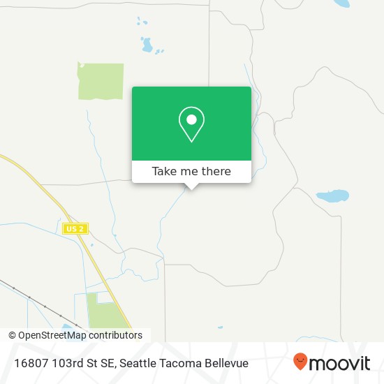 Mapa de 16807 103rd St SE, Snohomish, WA 98290