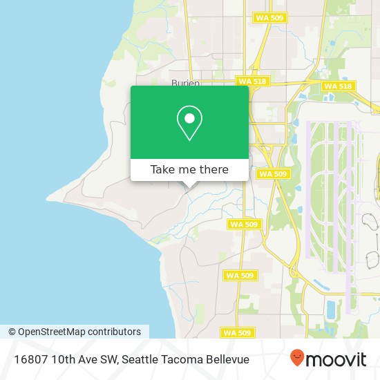 16807 10th Ave SW, Burien, WA 98166 map