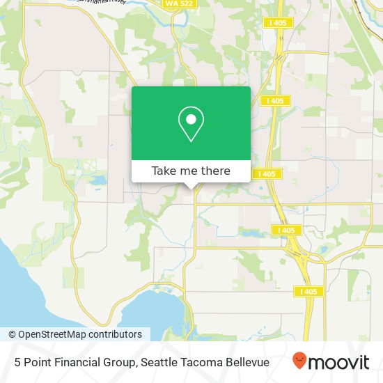 5 Point Financial Group, 9925 NE 134th Ct map