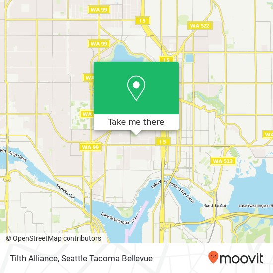 Mapa de Tilth Alliance, 4649 Sunnyside Ave N