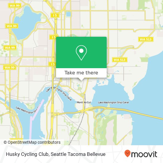 Husky Cycling Club, Seattle, WA 98195 map