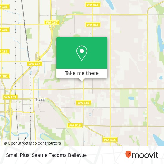 Mapa de Small Plus, 23635 104th Ave SE