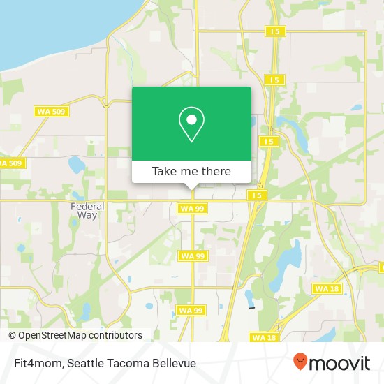 Mapa de Fit4mom, Federal Way, WA 98003