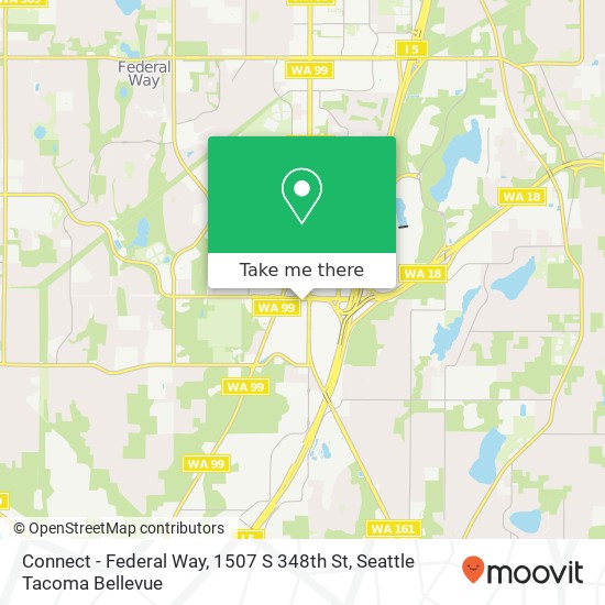 Connect - Federal Way, 1507 S 348th St map