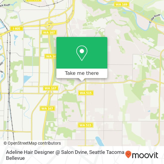 Adeline Hair Designer @ Salon Dvine map