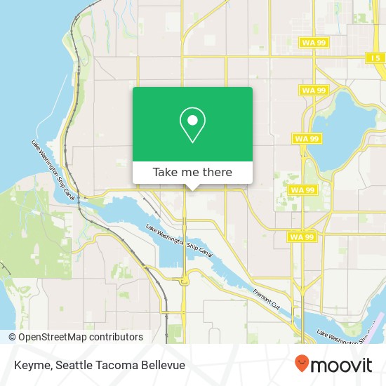 Keyme, 1423 NW Market St map