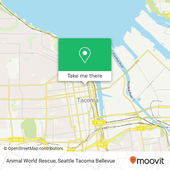 Mapa de Animal World Rescue, S 9th St