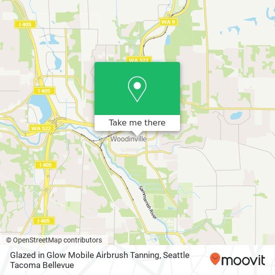 Glazed in Glow Mobile Airbrush Tanning map