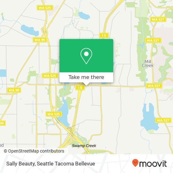 Sally Beauty map