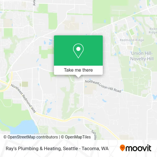 Ray's Plumbing & Heating map