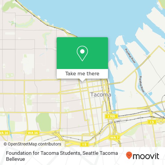 Foundation for Tacoma Students, 919 S 9th St map
