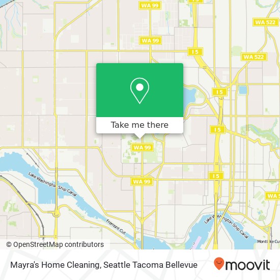 Mayra's Home Cleaning, Seattle, WA 98103 map