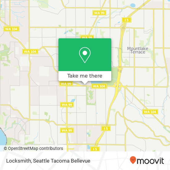 Locksmith, 7601 Lake Ballinger Way map