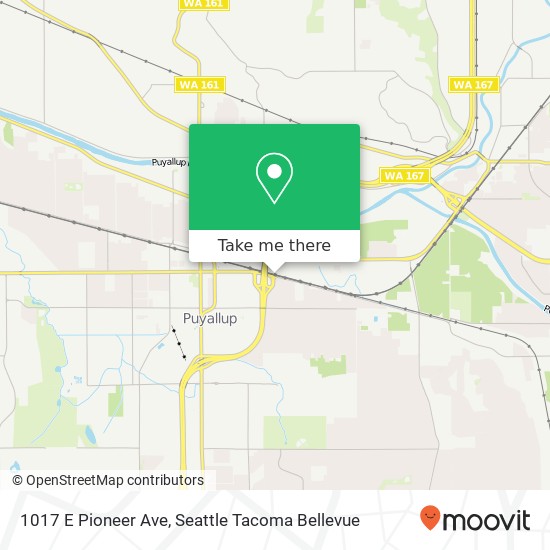 1017 E Pioneer Ave, Puyallup, WA 98372 map