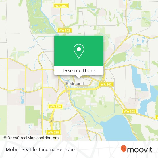 Mapa de Mobui, 7508 164th Ave NE