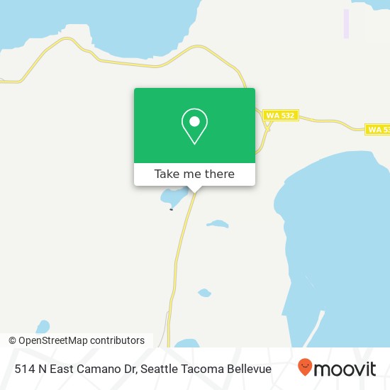 514 N East Camano Dr, Camano Island, WA 98282 map