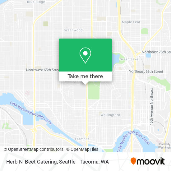 Herb N' Beet Catering map