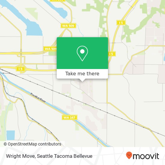 Mapa de Wright Move, 2301 58th Ave E
