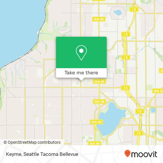 Mapa de Keyme, 8704 Greenwood Ave N