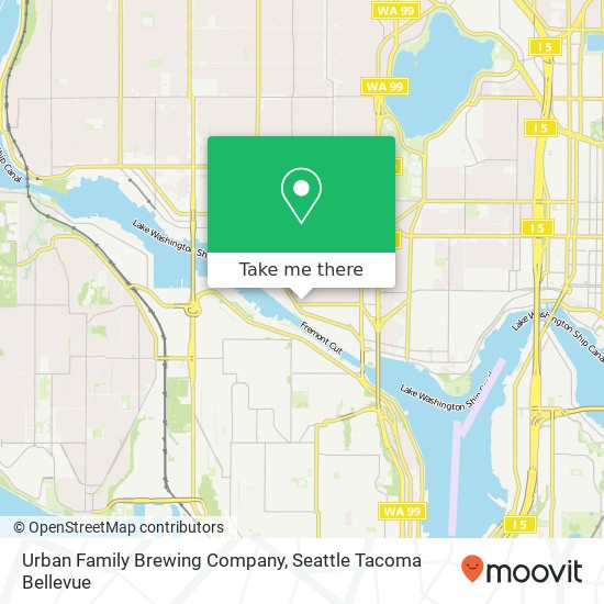 Urban Family Brewing Company map