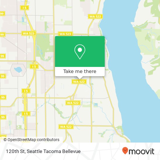 120th St, Seattle, WA 98125 map