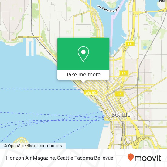 Horizon Air Magazine map