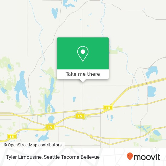 Mapa de Tyler Limousine