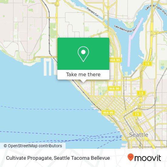 Mapa de Cultivate Propagate, 312 W Republican St