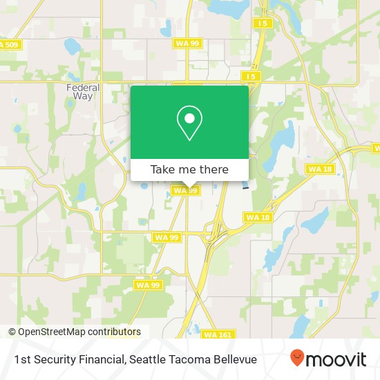 Mapa de 1st Security Financial, 34004 16th Ave S