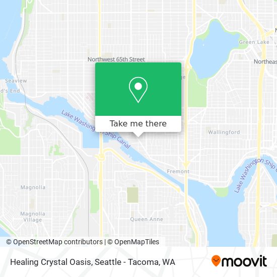 Healing Crystal Oasis map