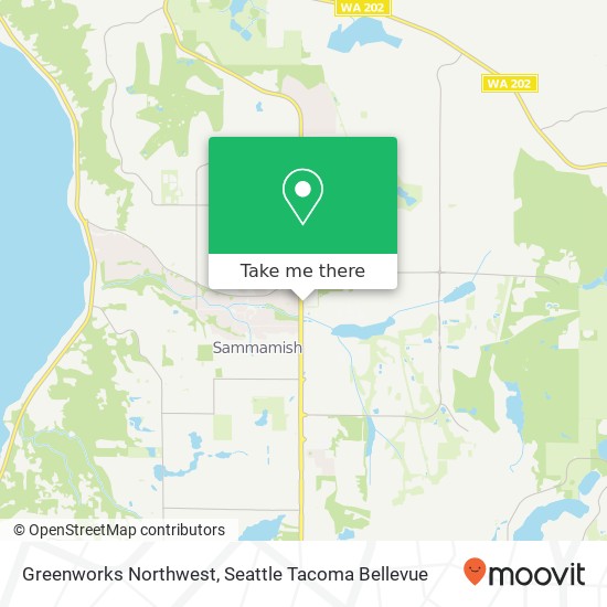 Mapa de Greenworks Northwest, 228th Ave NE
