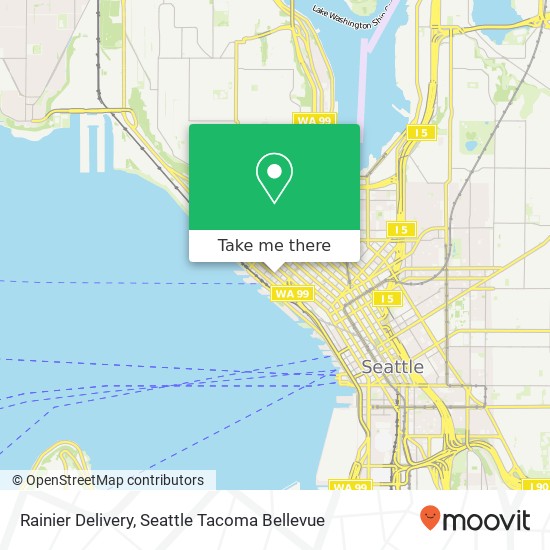 Mapa de Rainier Delivery, 75 Vine St