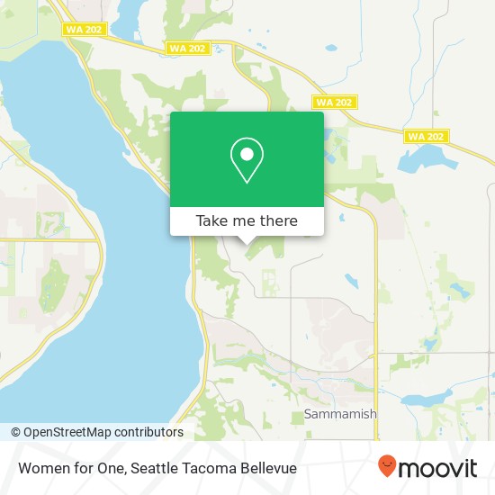 Mapa de Women for One, 2306 209th Pl NE