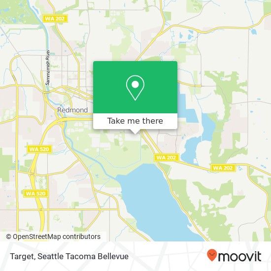 Target, 17825 NE 65th St map