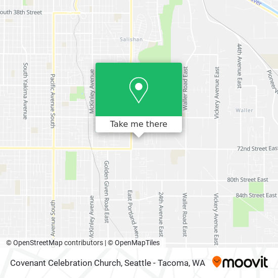 Mapa de Covenant Celebration Church