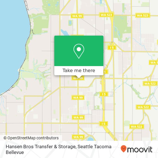 Hansen Bros Transfer & Storage, 10750 Aurora Ave N map