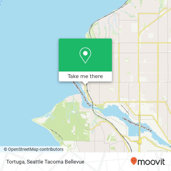 Tortuga, 6300 Seaview Ave NW map