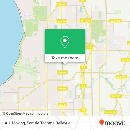 A-1 Moving, 1136 N 115th St map