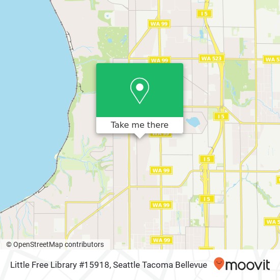 Mapa de Little Free Library #15918