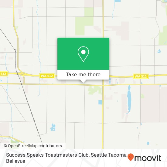 Success Speaks Toastmasters Club, 4519 112th St E map