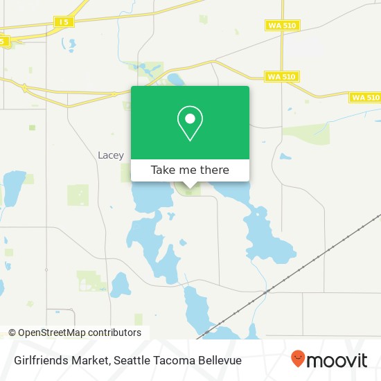 Mapa de Girlfriends Market, 3054 Carpenter Rd SE