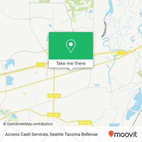 Access Cash Services, 8765 Tallon Ln NE map