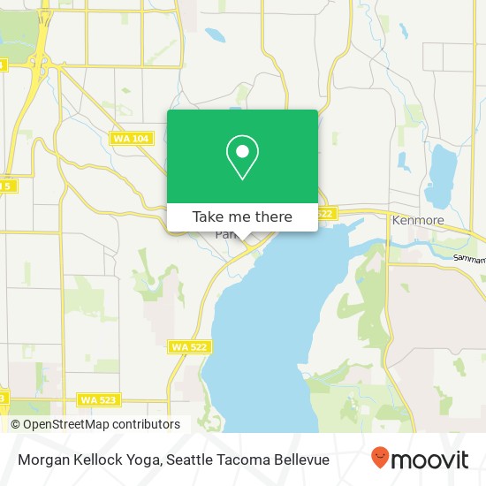 Morgan Kellock Yoga, Ballinger Way NE map