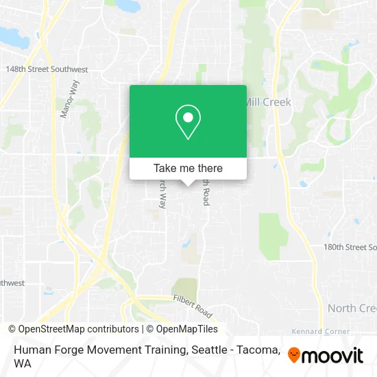 Mapa de Human Forge Movement Training