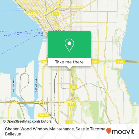 Chosen Wood Window Maintenance, 920 S Holgate St map