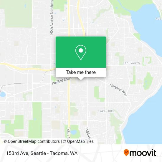 Mapa de 153rd Ave
