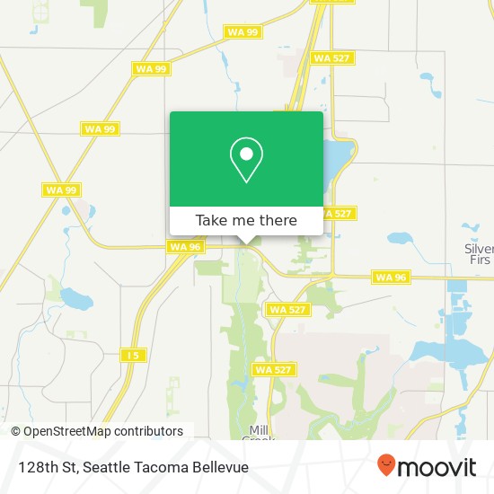 Mapa de 128th St, Everett, WA 98208