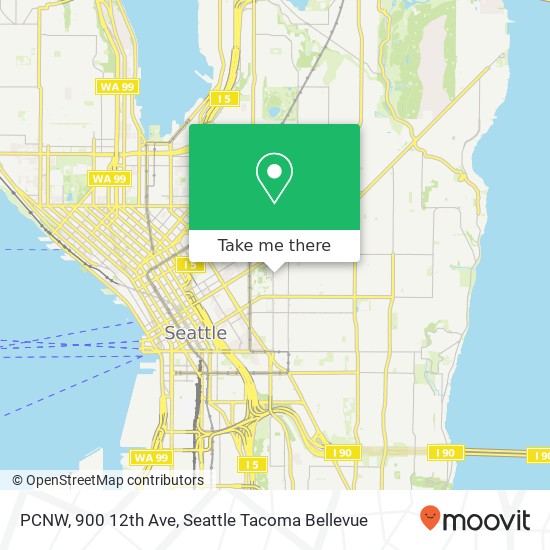 Mapa de PCNW, 900 12th Ave