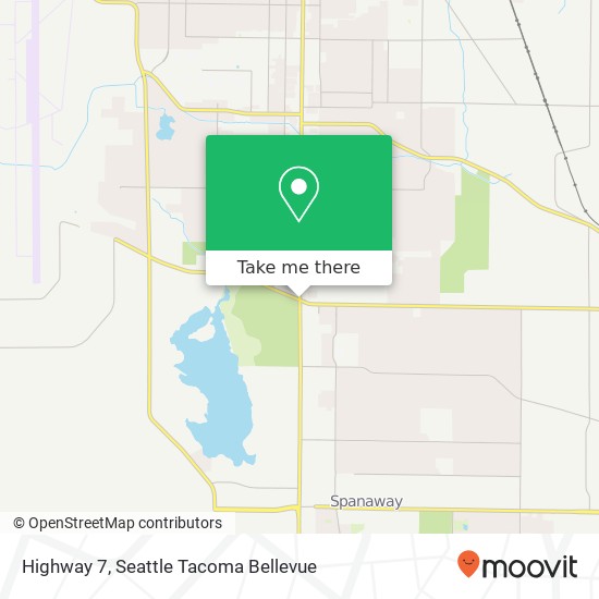 Mapa de Highway 7, Tacoma, WA 98444